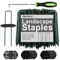 Fijadores para Jardín FOTMISHU 15 cm 200 piezas + 200 piezas