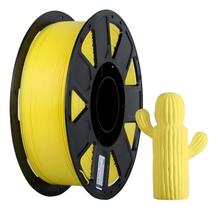 Filamento 3D Creality PLA 1,75MM Amarelo 1KG Original Impressora FDM