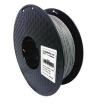 Filamento 3d - pla prata - rolo 1kg (1.75mm) der 4 - mp Filamento 3d - pla prata - rolo 1kg (1.75mm) der 4 - mp