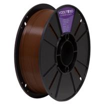 Filamento ABS Marrom Premium 1Kg, 1,75mm, Para Impressora 3D - Voolt3D Oficial Filamento ABS Marrom Premium 1Kg, 1,75mm, Para Impressora 3D - Voolt3D Oficial