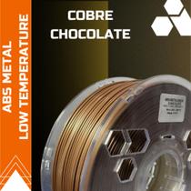 Filamento ABS Metalizado Chocolate - TRÍADE 3D Filamento ABS Metalizado Chocolate - TRÍADE 3D