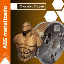 Filamento ABS Metalizado Chocolate - TRÍADE 3D