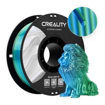 Filamento CR SILK Creality para Impressora 3D Azul e Verde 1Kg 1.75mm Filamento CR SILK Creality para Impressora 3D Azul e Verde 1Kg 1.75mm