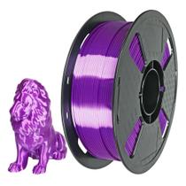 Filamento de impressão 3D CC3D Silk Grape Purple PLA 1,75 mm 1 kg