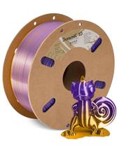 Filamento de impressão 3D DURAMIC 3D Shiny Silk PLA 1,75 mm dourado roxo