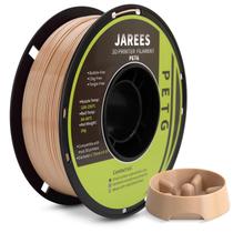 Filamento de impressão 3D JAREES Petg 1,75 mm 0,02 mm 1 kg Bobina Filamento de impressão 3D JAREES Petg 1,75 mm 0,02 mm 1 kg Bobina