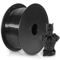 Filamento de impressão 3D JAREES PETG 1,75 mm 0,02 mm Preto 3 kg