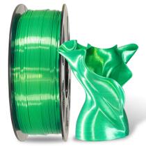 Filamento de impressão 3D MIKA3D Silk Shiny Luster Verde Escuro PLA Filamento de impressão 3D MIKA3D Silk Shiny Luster Verde Escuro PLA