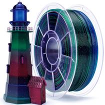Filamento de impressão 3D ZIRO PLA 1,75 mm Nebula Color 1 kg