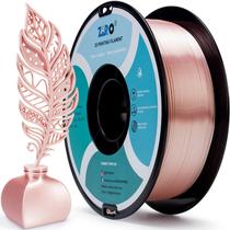 Filamento de impressão 3D ZIRO Silk PLA 1,75 mm 1 kg Silky Rose Gold