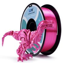 Filamento de impressão 3D ZIRO Silk PLA 1,75 mm 1 kg Silky Rose