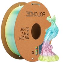 Filamento de impressora 3D 3D Hojor Silk PLA 1,75 mm Rainbow 1 kg Filamento de impressora 3D 3D Hojor Silk PLA 1,75 mm Rainbow 1 kg