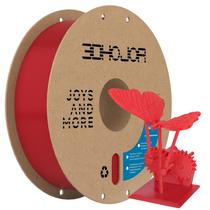 Filamento de impressora 3D 3DHojor Update Basic PETG 1,75 mm 1 kg vermelho