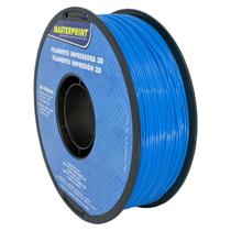 Filamento de Impressora 3D ABS Azul 1.75mm 1KG Rigidez Durabilidade Resistente ao Calor Filamento 3D Masterprint Filamento de Impressora 3D ABS Azul 1.75mm 1KG Rigidez Durabilidade Resistente ao Calor Filamento 3D Masterprint