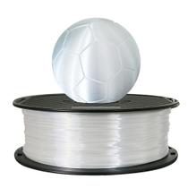 Filamento de impressora 3D CC3D Silk Pearl White PLA 1,75 mm 1 kg