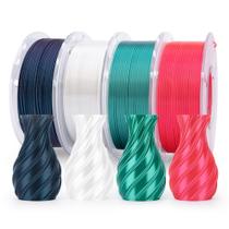 Filamento de impressora 3D ELEGOO Silk PLA 1,75 mm 250g 4 cores