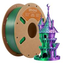 Filamento de impressora 3D ERYONE Silk Dual Color PLA 1,75 mm 1 kg