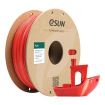 Filamento de impressora 3D eSun PLA+ bobina vermelha de 1 kg de 1,75 mm Filamento de impressora 3D eSun PLA+ bobina vermelha de 1 kg de 1,75 mm
