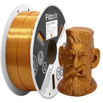 Filamento de impressora 3D Filaxix Silk PLA 1,75 mm 1 kg de ouro