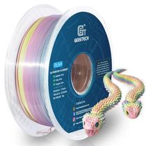 Filamento de impressora 3D Geeetech Silk Rainbow PLA 1,75 mm 1 kg Filamento de impressora 3D Geeetech Silk Rainbow PLA 1,75 mm 1 kg