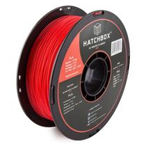 Filamento de impressora 3D HATCHBOX PLA 1,75 mm vermelho, bobina de 1 kg Filamento de impressora 3D HATCHBOX PLA 1,75 mm vermelho, bobina de 1 kg