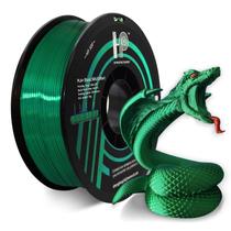 Filamento de impressora 3D HP3DF PLA Silk Green 1,75 mm 1 kg