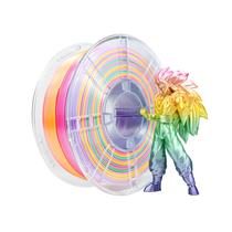 Filamento de impressora 3D iBoss PLA+ 1,75 mm 1 kg multicolorido