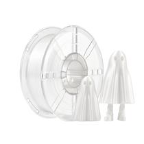 Filamento de impressora 3D iBoss PLA Plus 1,75 mm 1 kg bobina de seda branca