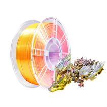Filamento de impressora 3D iBoss Silk Tri Color PLA+ 1,75 mm 1 kg