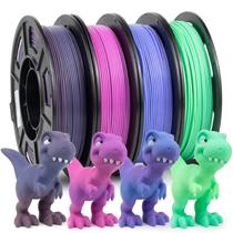 Filamento de impressora 3D iSanMate PLA+ gradiente de arco-íris de 1,75 mm