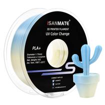 Filamento de impressora 3D iSanMate PLA+mudança de cor UV/luz solar