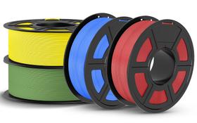 Filamento de impressora 3D JAYO PLA 1,75 mm 4,4 kg Pacote com 4