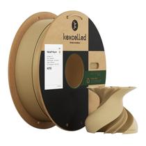 Filamento de impressora 3D KEXCELLED Matte PLA 1,75 mm Kraft Brown Filamento de impressora 3D KEXCELLED Matte PLA 1,75 mm Kraft Brown