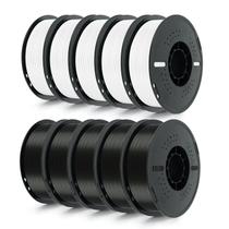 Filamento de impressora 3D Kingroon PLA 1,75 mm 10 kg (10 bobinas)