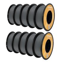 Filamento de impressora 3D KINGROON PLA de alta velocidade 1,75 mm 10 kg cinza