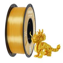 Filamento de impressora 3D Kingroon Silk PLA 1,75 mm 1 kg (ouro)