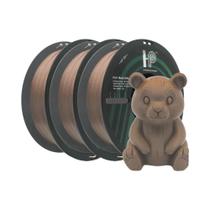 Filamento De Impressora 3D Liso De 1,75mm HP3DF 3 Rolos 3kgs Compatível Com a Maioria Das
