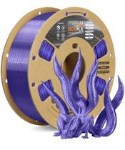Filamento de impressora 3D OVERTURE Silk PLA 1,75 mm, bobina de 1 kg Filamento de impressora 3D OVERTURE Silk PLA 1,75 mm, bobina de 1 kg