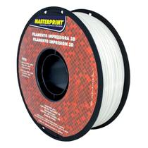 Filamento de Impressora 3D PETG Branco 1.75mm 1KG Alta Resistência Bom Acabamento Filamento 3D Masterprint Filamento de Impressora 3D PETG Branco 1.75mm 1KG Alta Resistência Bom Acabamento Filamento 3D Masterprint