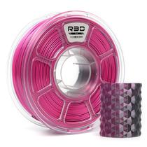 Filamento de impressora 3D R3D de seda de duas cores PLA 1,75 mm 1 KG