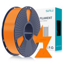 Filamento de impressora 3D SUNLU de alta velocidade PLA 1,75 mm 1 kg laranja
