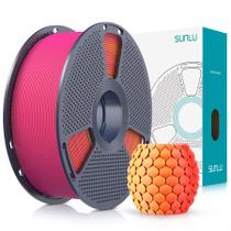 Filamento de impressora 3D SUNLU Dual Color Matte PLA 1,75 mm 1 kg