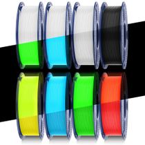 Filamento de impressora 3D SUNLU Glow in Dark PLA 1,75 mm 250g x8 Filamento de impressora 3D SUNLU Glow in Dark PLA 1,75 mm 250g x8
