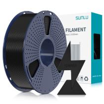 Filamento de impressora 3D SUNLU High Speed PLA 1,75 mm 1 KG preto