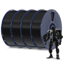 Filamento de impressora 3D SUNLU PLA 1,75 mm 0,02 mm 4 kg, pacote com 4 Filamento de impressora 3D SUNLU PLA 1,75 mm 0,02 mm 4 kg, pacote com 4