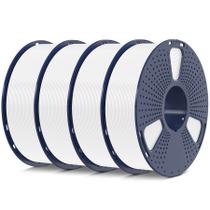 Filamento de impressora 3D SUNLU PLA 1,75 mm 0,02 mm 4 kg, pacote com 4