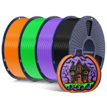 Filamento de impressora 3D SUNLU PLA 1,75 mm 0,02 mm Pacote de 4 kg