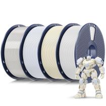 Filamento de impressora 3D SUNLU PLA 1,75 mm 0,02 mm Pacote de 4 kg