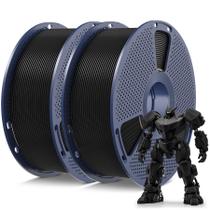 Filamento de impressora 3D SUNLU PLA 1,75 mm, pacote com 2 (total de 2 kg) Filamento de impressora 3D SUNLU PLA 1,75 mm, pacote com 2 (total de 2 kg)