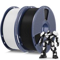 Filamento de impressora 3D SUNLU PLA 1,75 mm, pacote com 2 (total de 2 kg)